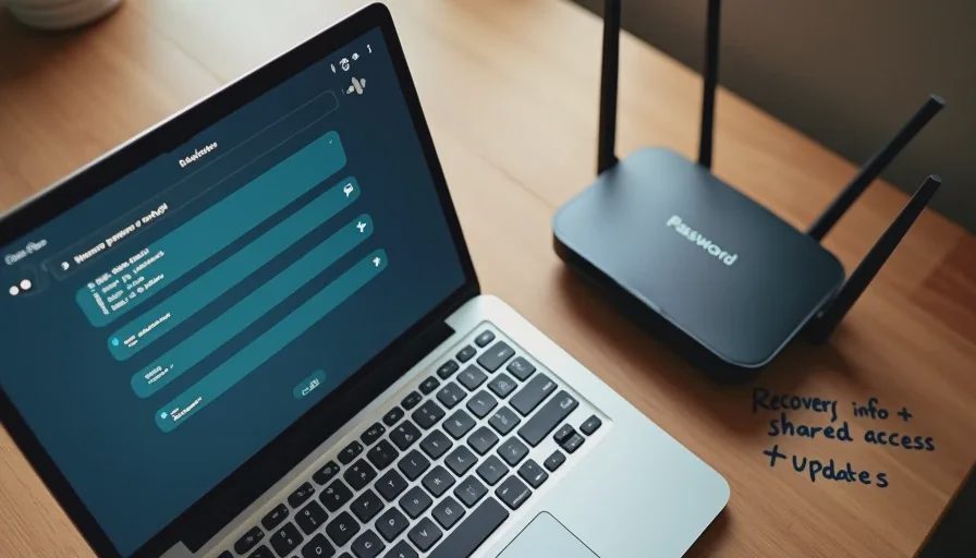 Practical maintenance points that close everyday openings in careful households Password manager, router, and notes for closing small security gaps